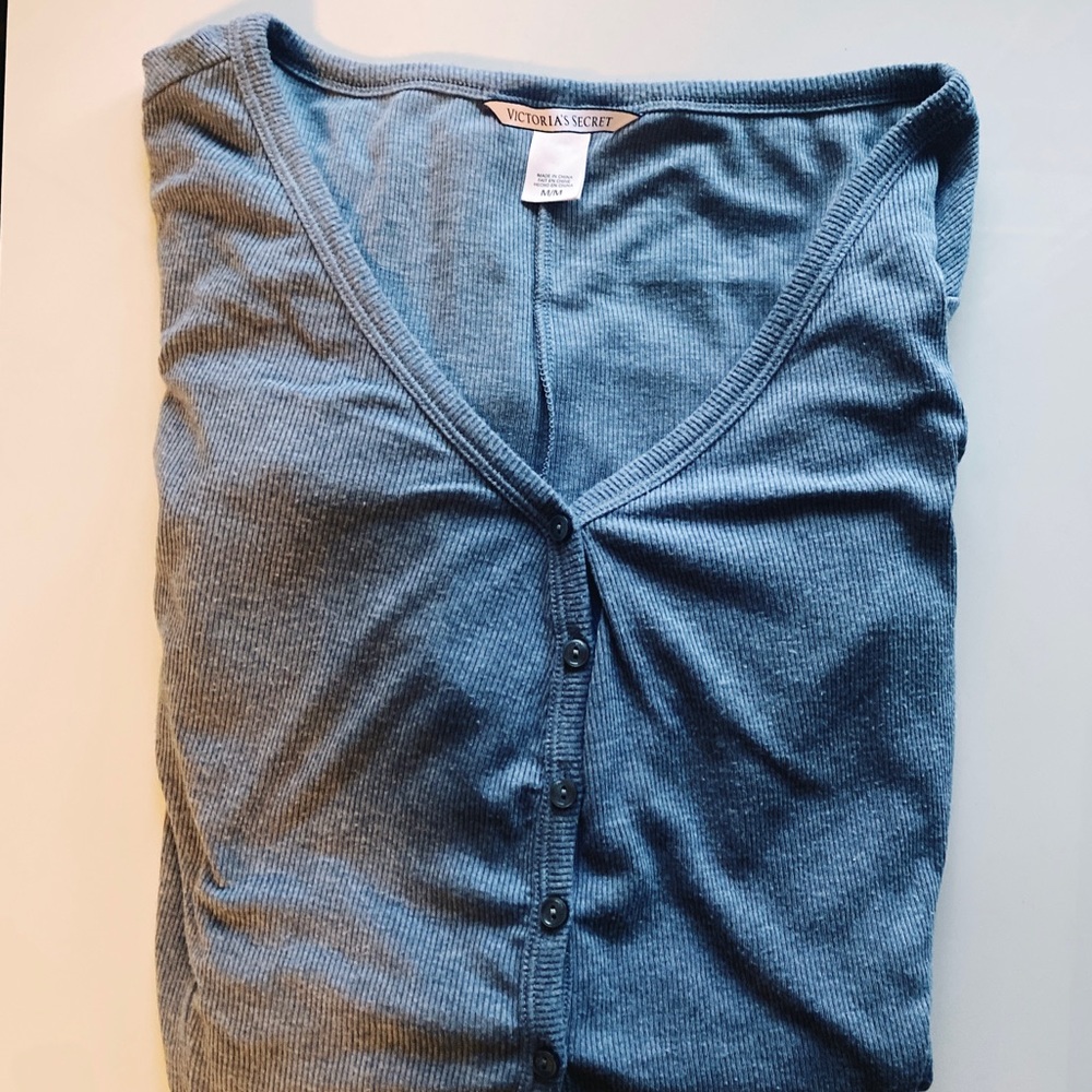 Victoria’s Secret gray knit romper